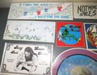Lot Of 15 Vintage Grateful Dead Stickers bumper Stickers Jerry Garcia