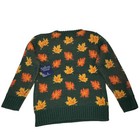 Kiel James Patrick Kjp Kids Cozy Fall Leaf Sweater Size 8 Nwt Autumn Thanksgivi