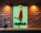 Vintage Campar   Soda Hevay Metal  Sign     Xxl  60x40 Cm 
