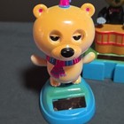 Lot Of 5 Solar Sun Dancing Animals Character Sun Dancers Bobble Head Toy