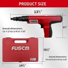 Fvscm Low Velocity Powder Actuated Tool Fv308  Semi-automatic  27 Cal With Bu   