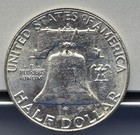 Brilliant Uncirculated 1961-d Franklin Half Dollar - Marks On Obverse