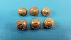 6 Spanish American War Officer Buttons Upliano Sarald Madrid Anchor Tr1361