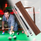 2x2 Pool Stick Case 32  Soft Billiard Cue Bag Hold 2 Butts   2 Shafts