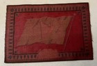 Vintage Tobacco Felt Blanket Flag - Ireland