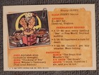 1986 Vintage Topps Garbage Pail Kids Series 5 Audio Augie  206b Card