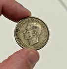 1944 S Australian King George Vi  925 Silver Florin