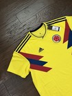 Adidas Colombia 2018 Home Soccer Jersey Men   s Xl Yellow Climalite Authentic