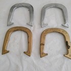 Diamond Duluth Professional Super Ringer Horseshoe Set Of 4 Gold White 2 5lb