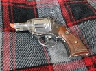 Vtg 1960 s Nichols Detective 250 Snub Nose  38 Special Revolver Cap Gun Toy