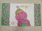 Lot Of 3 Vintage 90 s Kids Pillowcases Barney Power Rangers Sesame Street 