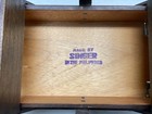 Vintage Singer Accordion Sewing Box  fold Out 3 Tier 
