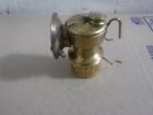 Nos Guys Dropper Brass Miners Carbide Lamp   lamp  Nos  Excellent Hook Type