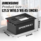 36v 105ah Lifepo4 Lithium Battery With Charger For Toyota Hyster Crown Forklift