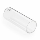Dunlop 203 Pyrex Regular Wall Clear Glass Guitar Slide  Large  Ring Size 12 5