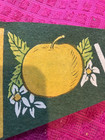 Vintage Washington State Souvenir Pennant Banner Flag Apple - Fast Shipper