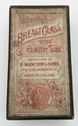 Victorian Breast Glass S maw Son   Sons Orig Box 1870-1901
