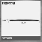 Side Skirts Body Kit For Bmw G20 3 Series 2019-2023 Carbon Fiber Black