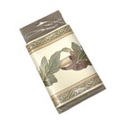 Green Scroll Leaf Leaves Architectural Sage Cream Beige Tan Wall Paper Border 7 