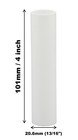 4 Inch White Plastic Candle Cover For Candelabra Base Lamp Sockets  12 Pieces