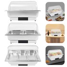 Electric Chafing Dish For Buffet Stainless Steel Chafing Dish Buffet Warmer Set