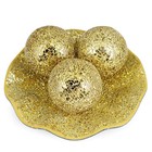 Centerpiece Bowl And Balls Set  Mosaic Tray With 3 Pieces Spheres  12  Decora   