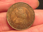 1909 Canadian Large Cent  Free Shipping   545e 