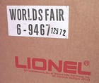 1982 Lionel 6-9467 Knoxville Tn World s Fair O Gauge Box Cars Sealed Case Of 12