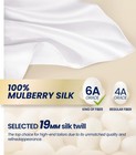 Selected Hanky 100  Pure Silk Pocket Square Solid White