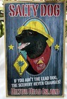 Salty Dog Hilton Head Island Sc Sign Wall Hanging 16 x10 