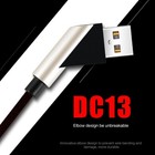 Black Color 6 Feet Long Usb 2 4a Data Charger Cable Microusb Connector Cord Wire