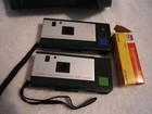 Lot Of 2 Kodak Pocket Instamatic Cameras 30 40 Untested Film 1 Case Read