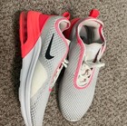 Nike Air Max Motion 2 Women s Mesh Athletic Sneakers White Pink Gray Lace Up