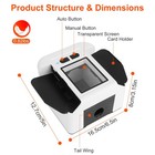 2 Deck Automatic Card Shuffler Card Shuffler Poker Professional Uno Machine Tool