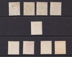 Hong Kong Stamps 1938-1951 Sg153a b x2  c 154 155 x2  155b 156 Mh Cv   137 5