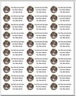 150 Christmas Wreath Snowman Snow Mailing Return Address Labels Personalized