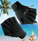 1 Pair Adjustable Neoprene Webbed Swimming Gloves Aquatic Fit Swim New