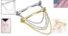 2pcs Men s Elegant Collar Bar Pins - Versatile Tie Accessories For Any Occasion