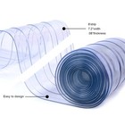 Plastic Vinyl Replacement Strip Curtain-door Clear Waterproof Commercial Pvc