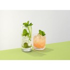 Faye Crystal Highball Drinking Glasses - 13 Oz - Set Of 6