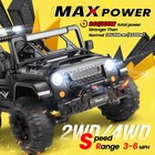 4 200w Ride On Car 24v 2 Seater Battery Power Wheels Car W  Remote Control Gift 