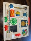 1988 Fisher Price Crib Busy Box Activity Center With Straps - Everything Works 