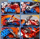 Kids Tools Toy Sets For Aged 3 4 5 6 7 8  2 In 1 Workbench Toys For Toddlers 3-5
