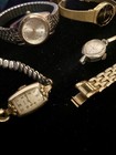 Vintage Lot Watches Elgin Citizen Helbros Armitron For Parts Or Repair