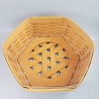 Longaberger 2001 Generations 14  Large Classic Stain Hexagonal Basket