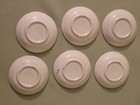 Set Of 6 Vintage Ironstone Butter Pats     Blue Onion Floral