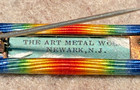 Vintage World War One Victory Medal Service Ribbons With Pin Backs