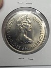1977 Falkland Islands 50 Pence Uncirculated Silver Jubilee