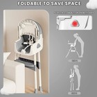 Foldable Baby High Chair 6 Months Plus  With Large Antislip Pad   Toyrack