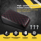 Red Diamond Stitch Retro Mini Bike Seat For Coleman Ct100u 98cc Ct100